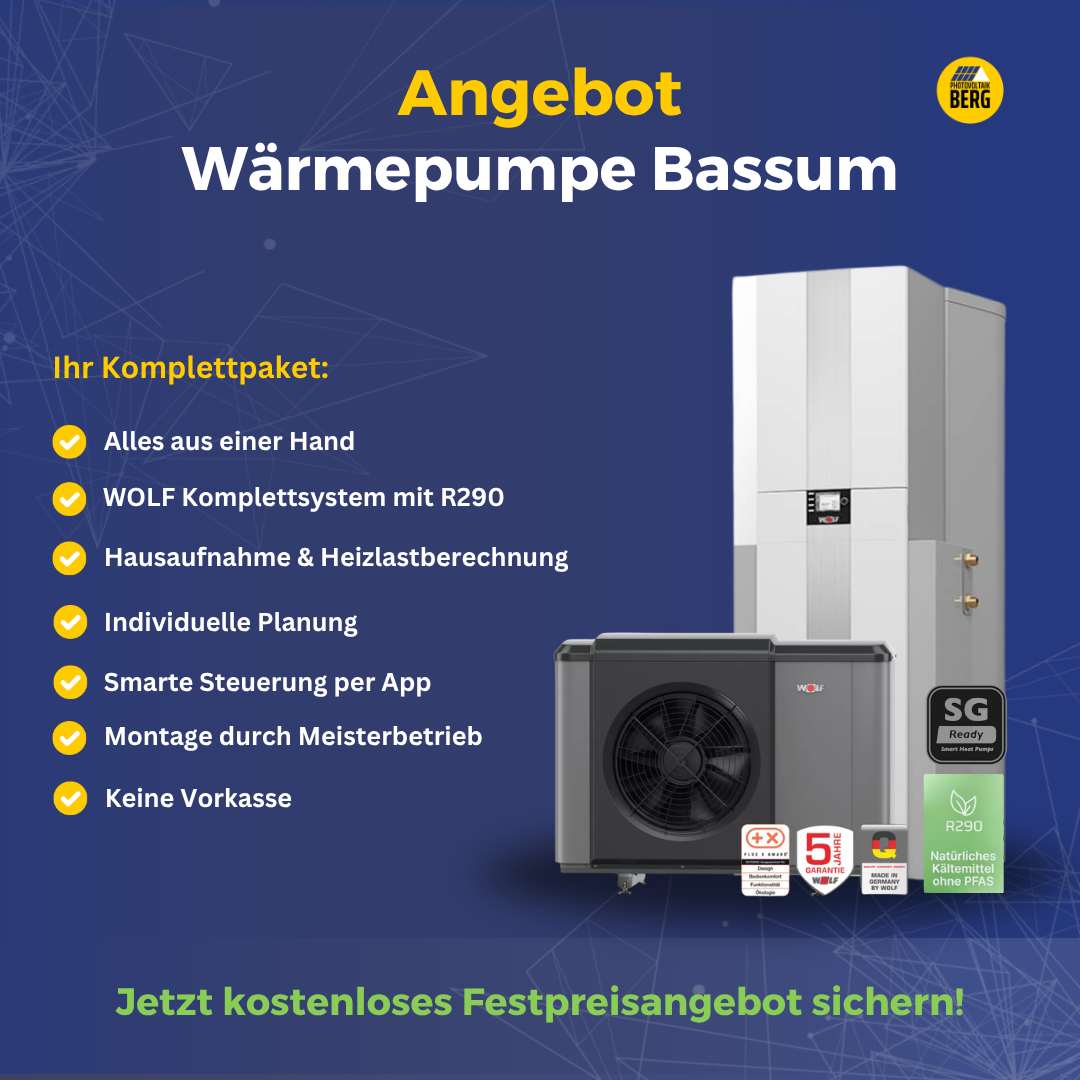 Wärmepumpe Bassum – Komplettpaket mit R290, Planung und Montage