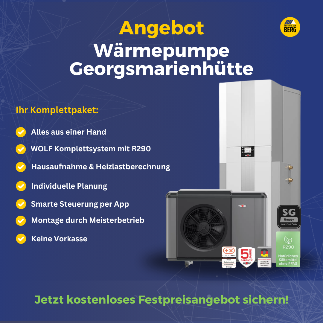 Wärmepumpe Georgsmarienhütte – Komplettpaket mit R290, Planung und Montage