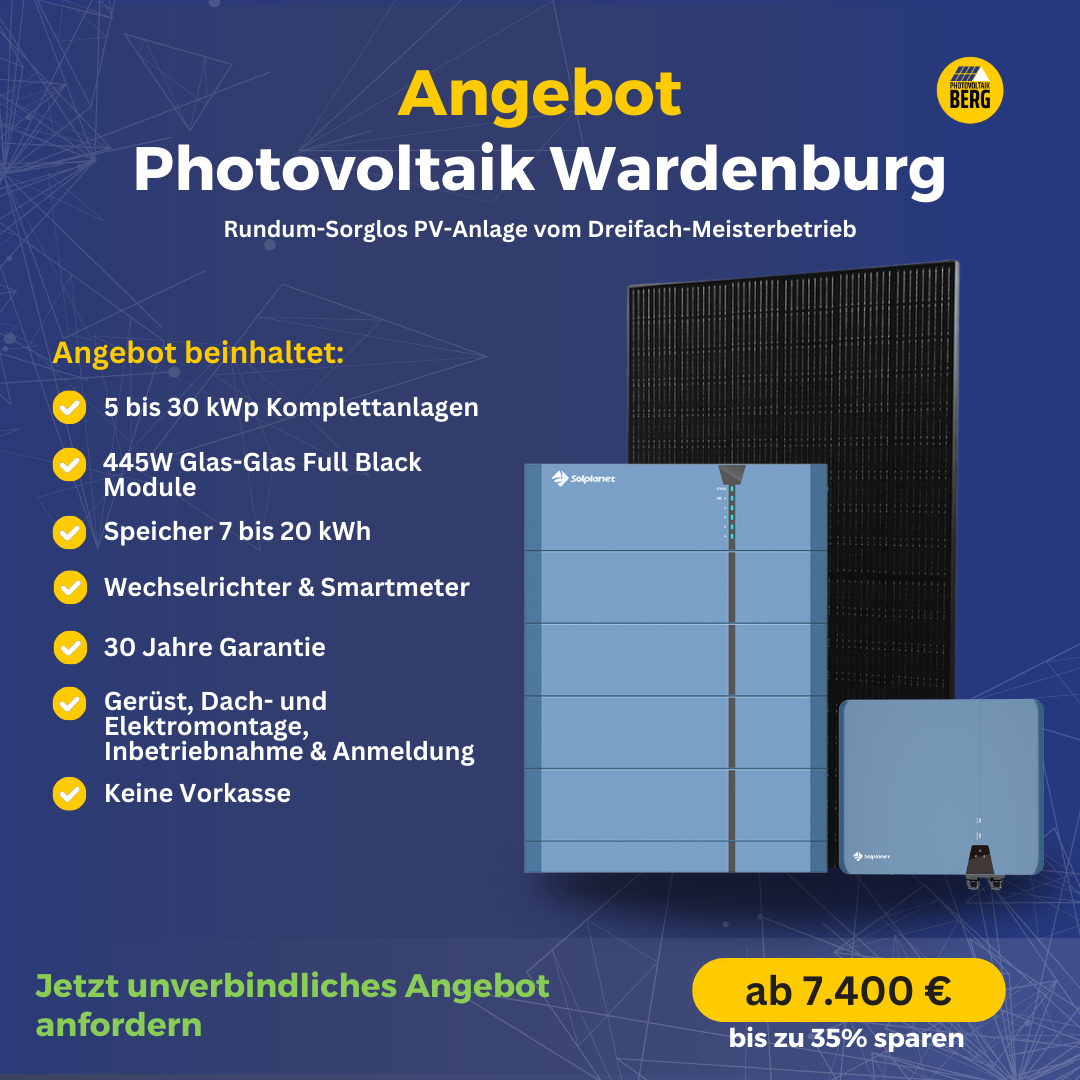 photovoltaik Wardenburg 5-30 kwp angebot inkl. speicher und montage