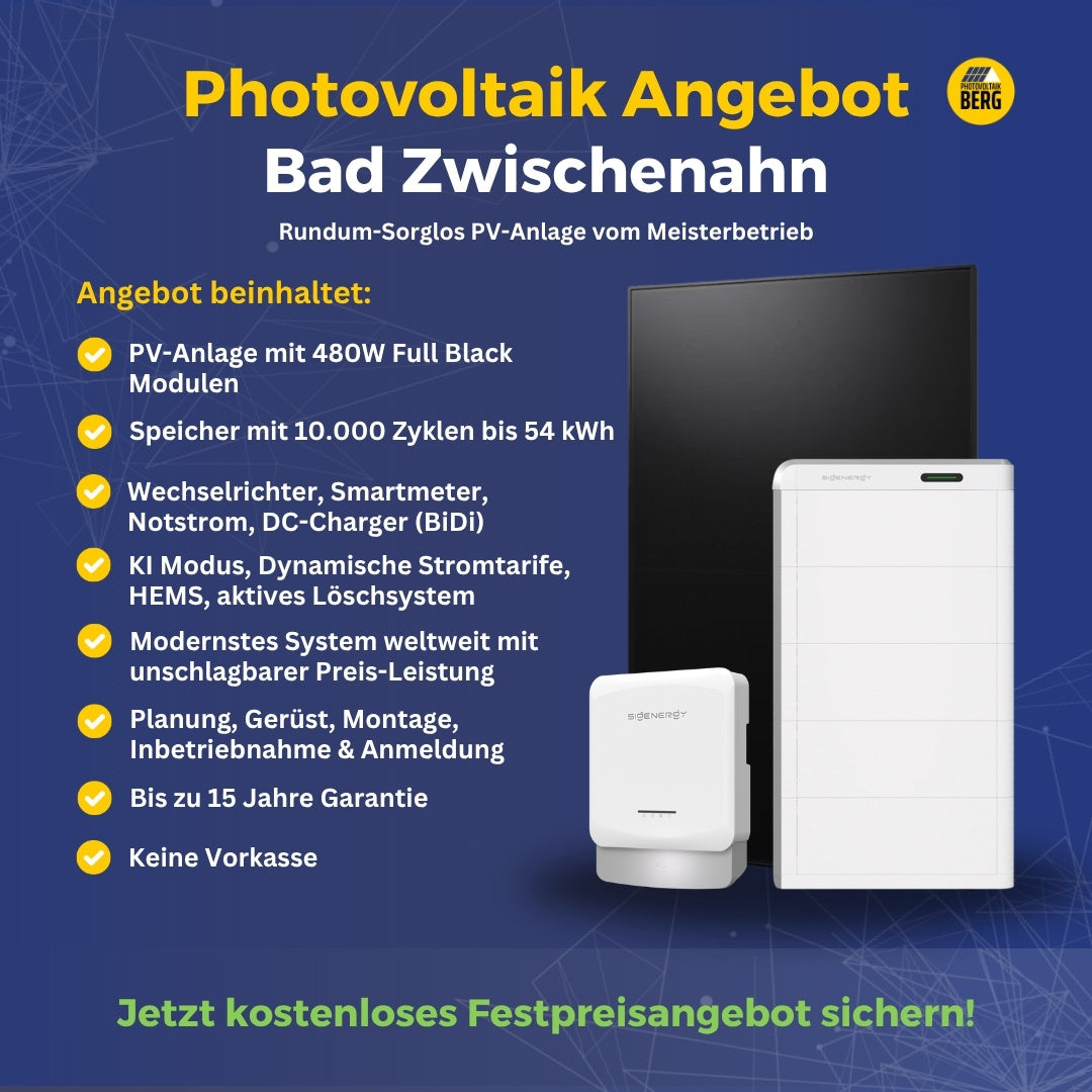 Photovoltaik Bad Zwischenahn Angebot inkl. Speicher und Montage