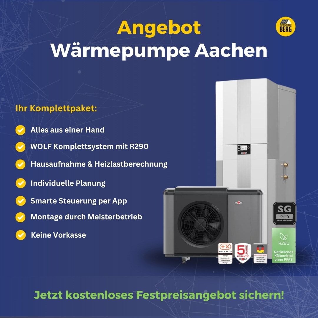 Wärmepumpe Aachen – Komplettpaket mit R290, Planung und Montage