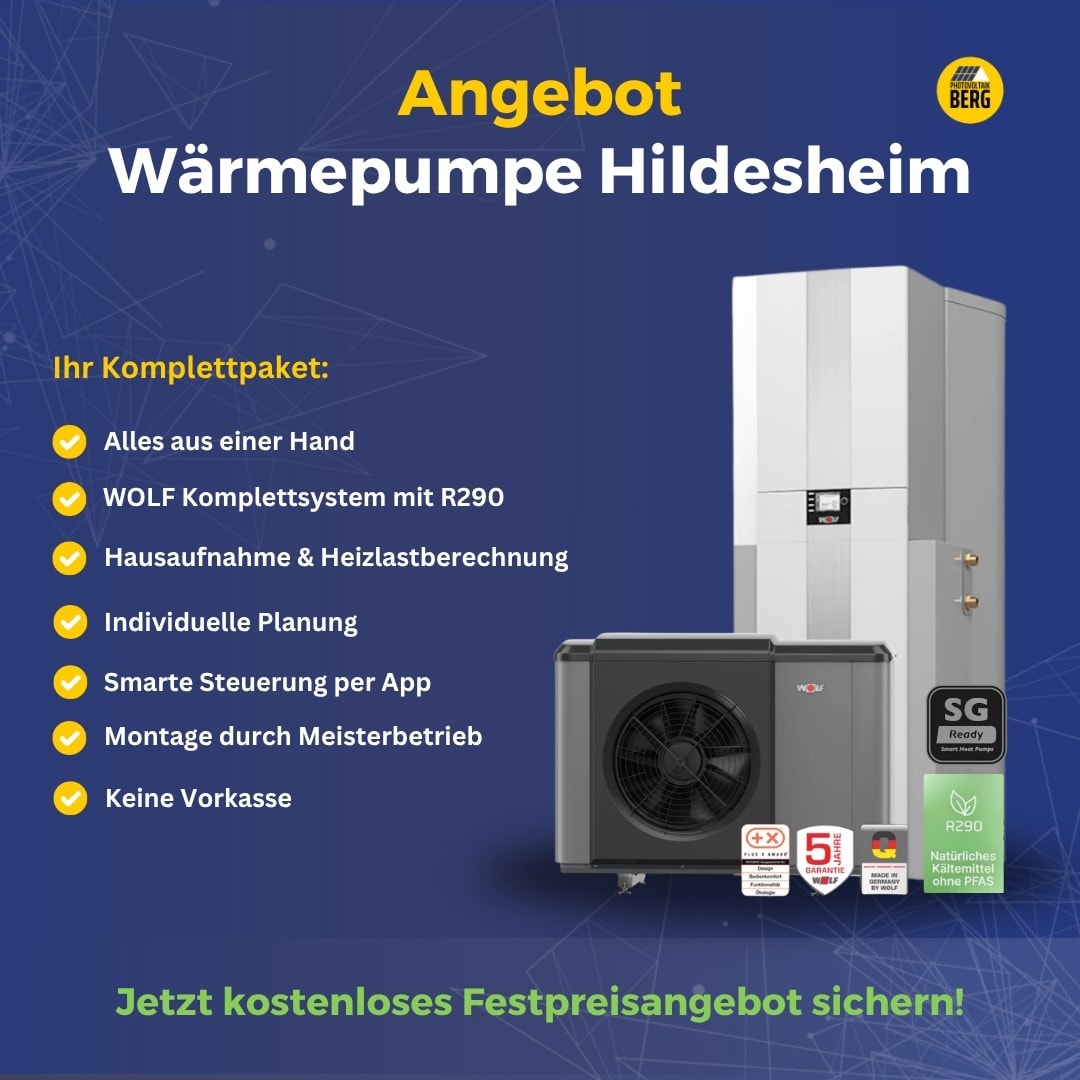 Wärmepumpe Hildesheim – Komplettpaket mit R290, Planung und Montage
