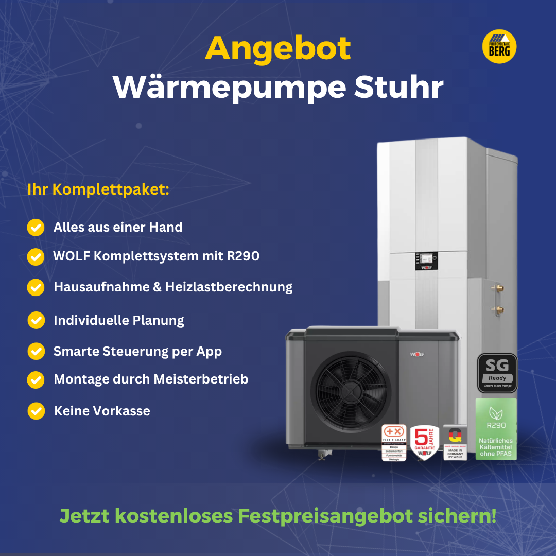 Wärmepumpe Stuhr – Komplettpaket mit R290, Planung und Montage