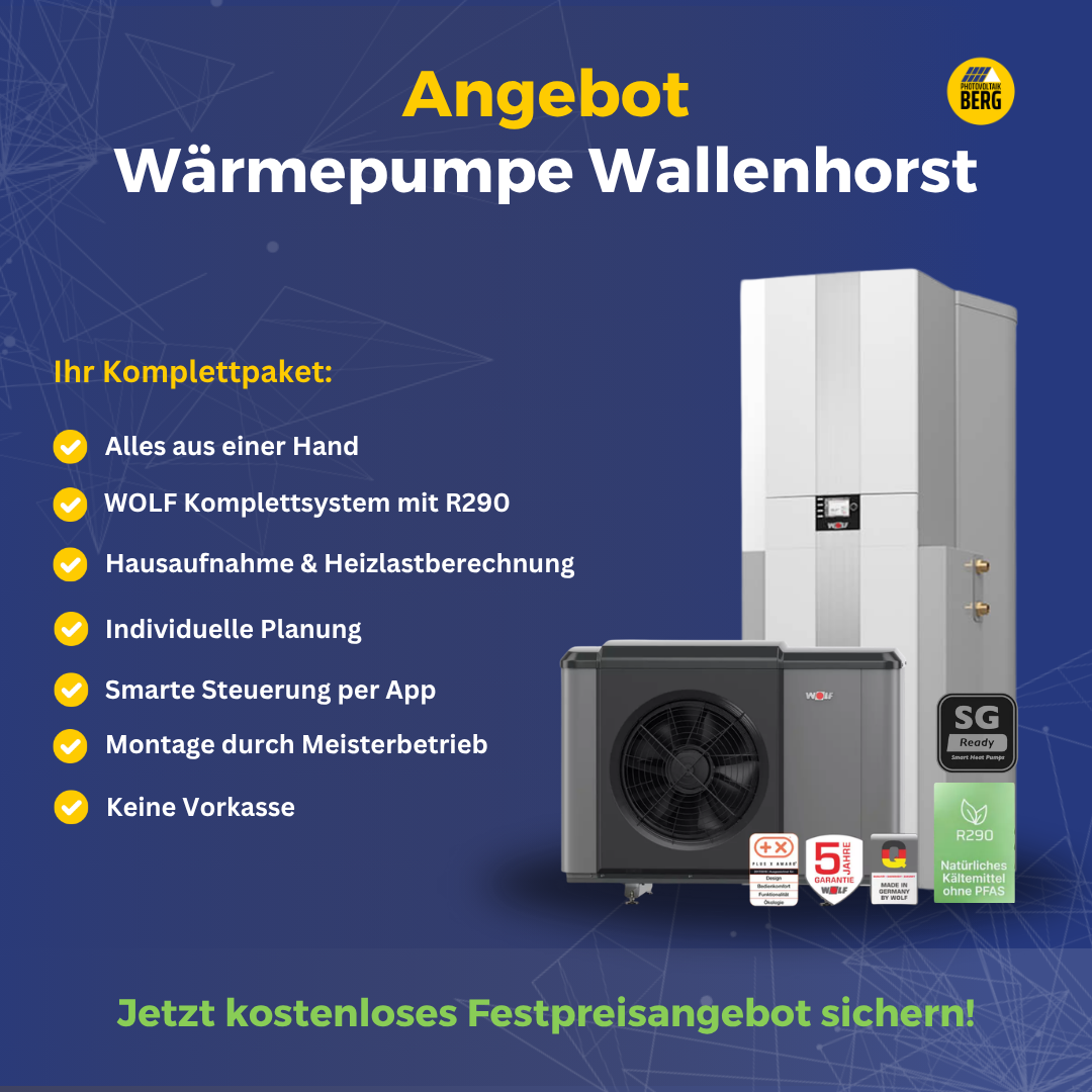 Wärmepumpe Wallenhorst – Komplettpaket mit R290, Planung und Montage